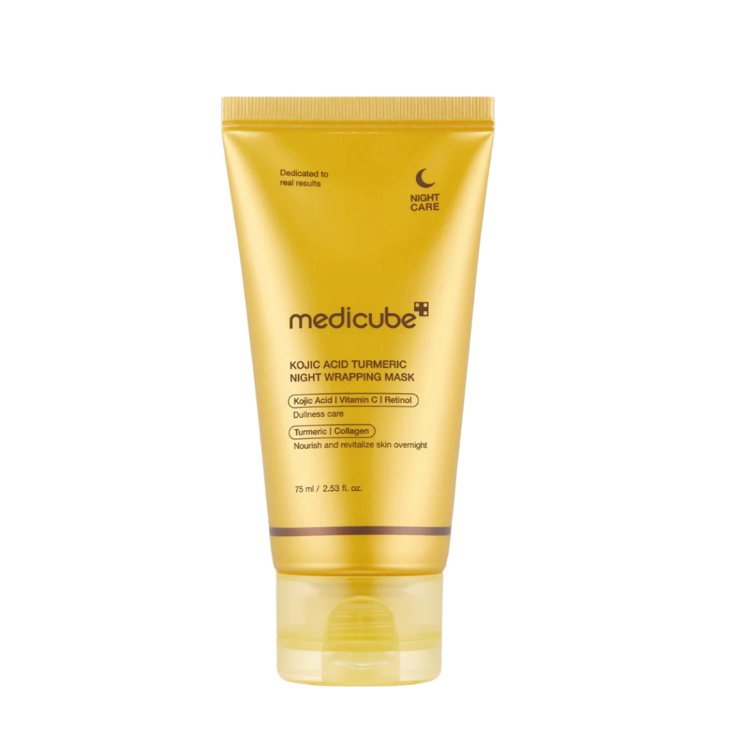 MEDICUBE Kojic Acid Turmeric Night Wrapping Mask