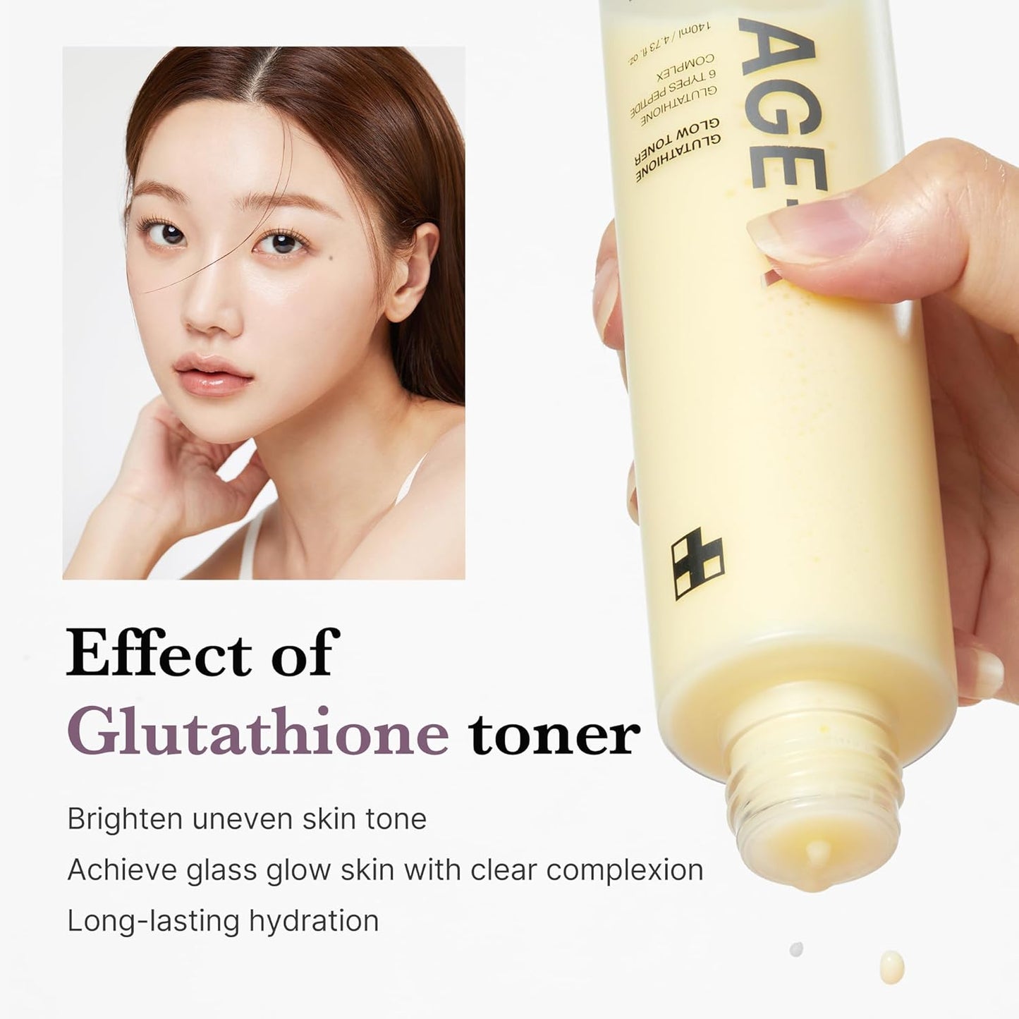 تونر MEDICUBE Age-R Glutathione Glow Milky Toner