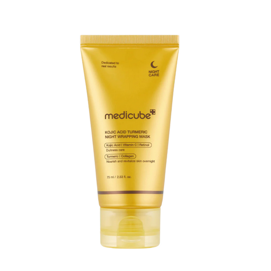 MEDICUBE Kojic Acid Turmeric Night Wrapping Mask